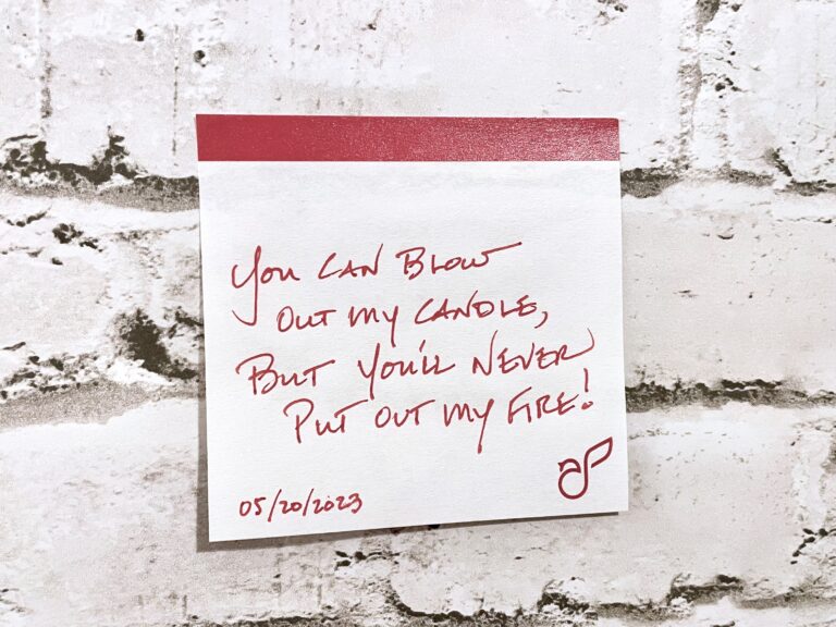 You Can Blow Out My Candle, But You'll Never Put Out My Fire  42 Songs About Persevering to Achieve Your Goals